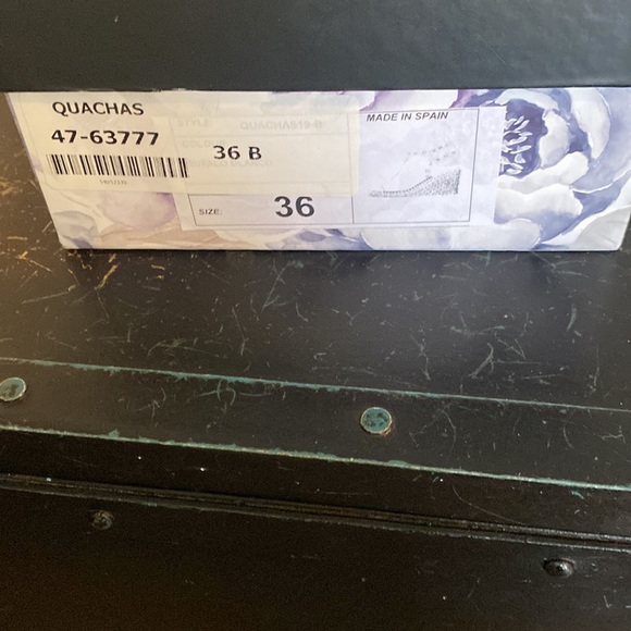 275 Central white espadrille wedge with Rockstuds - Picture 10 of 11